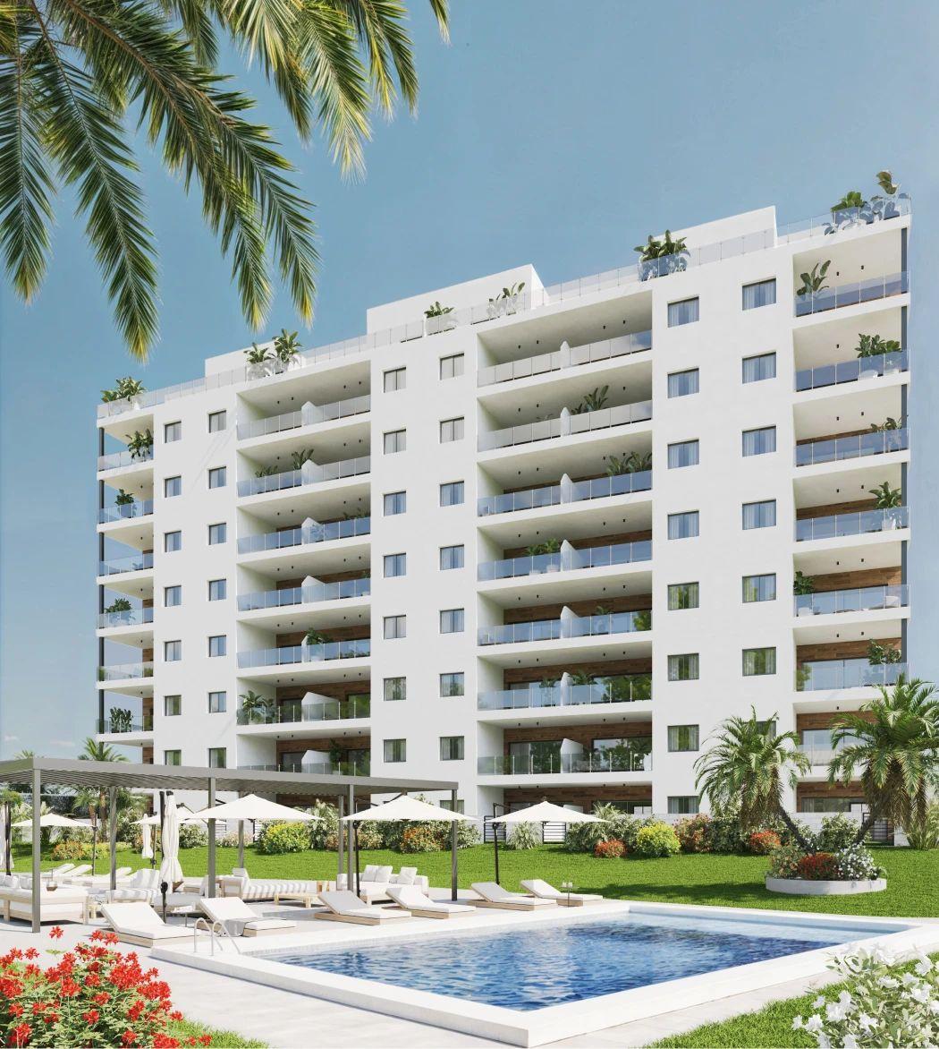 1370DA - Apartamentos nuevos contemporáneos cerca de la playa Cala de Finestrat