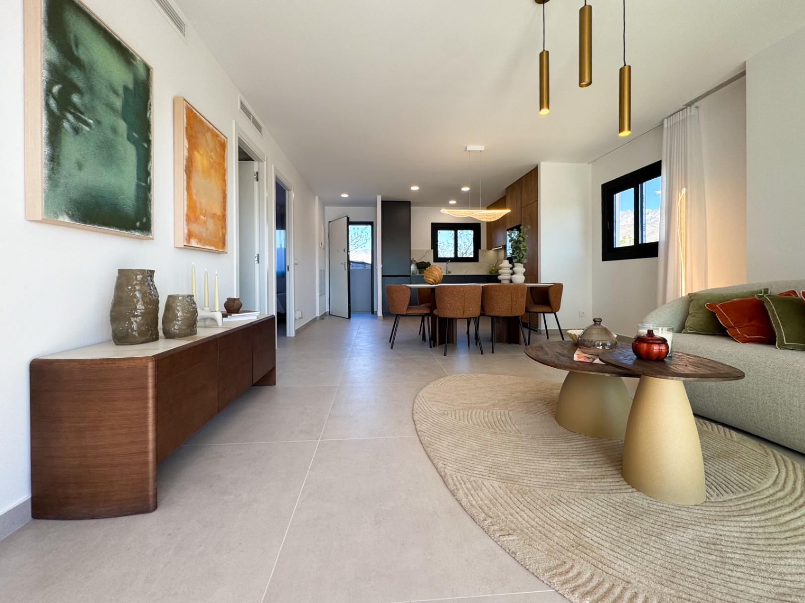 1370DA - Apartamentos nuevos contemporáneos cerca de la playa Cala de Finestrat