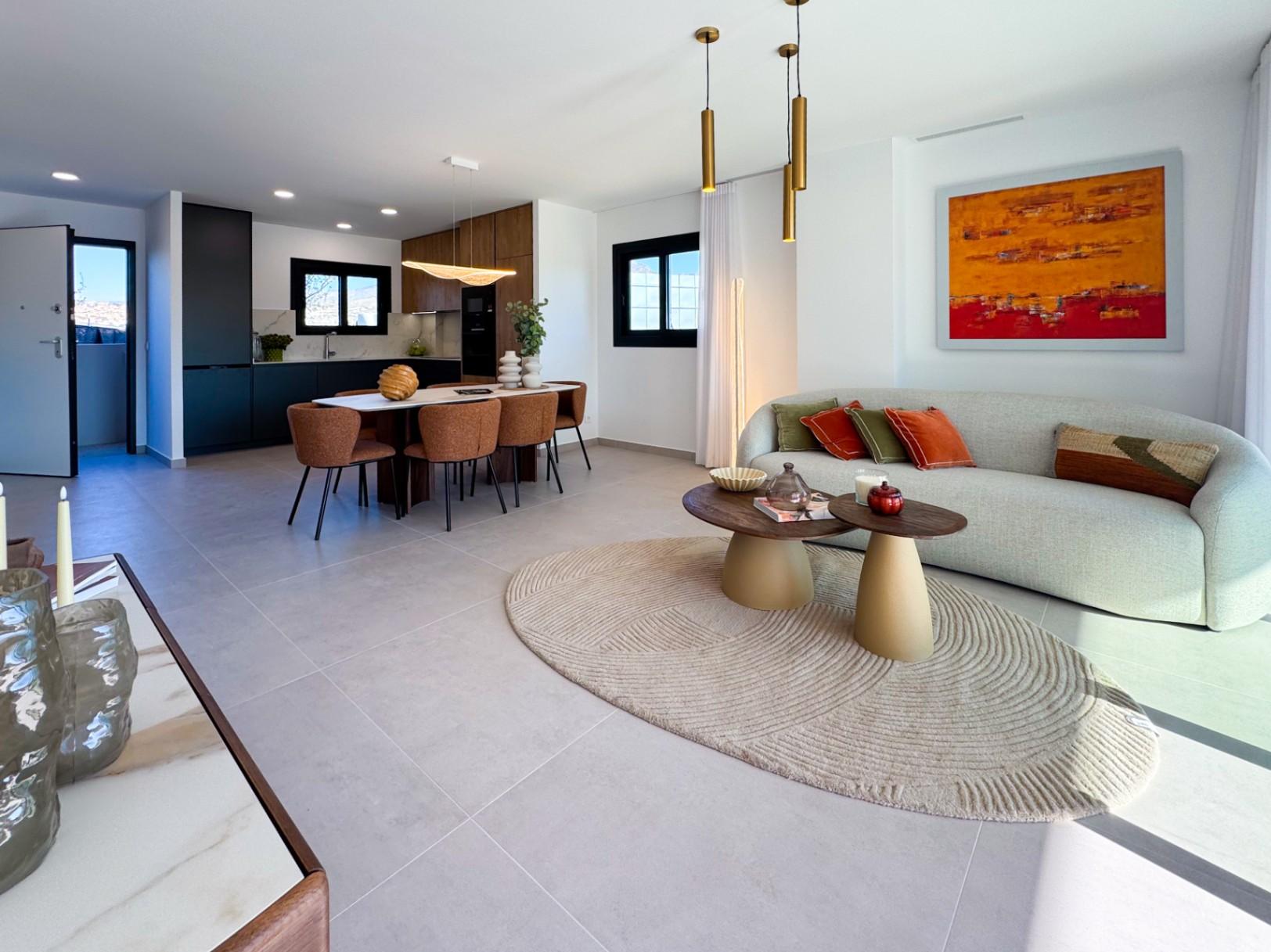 1370DA - Apartamentos nuevos contemporáneos cerca de la playa Cala de Finestrat