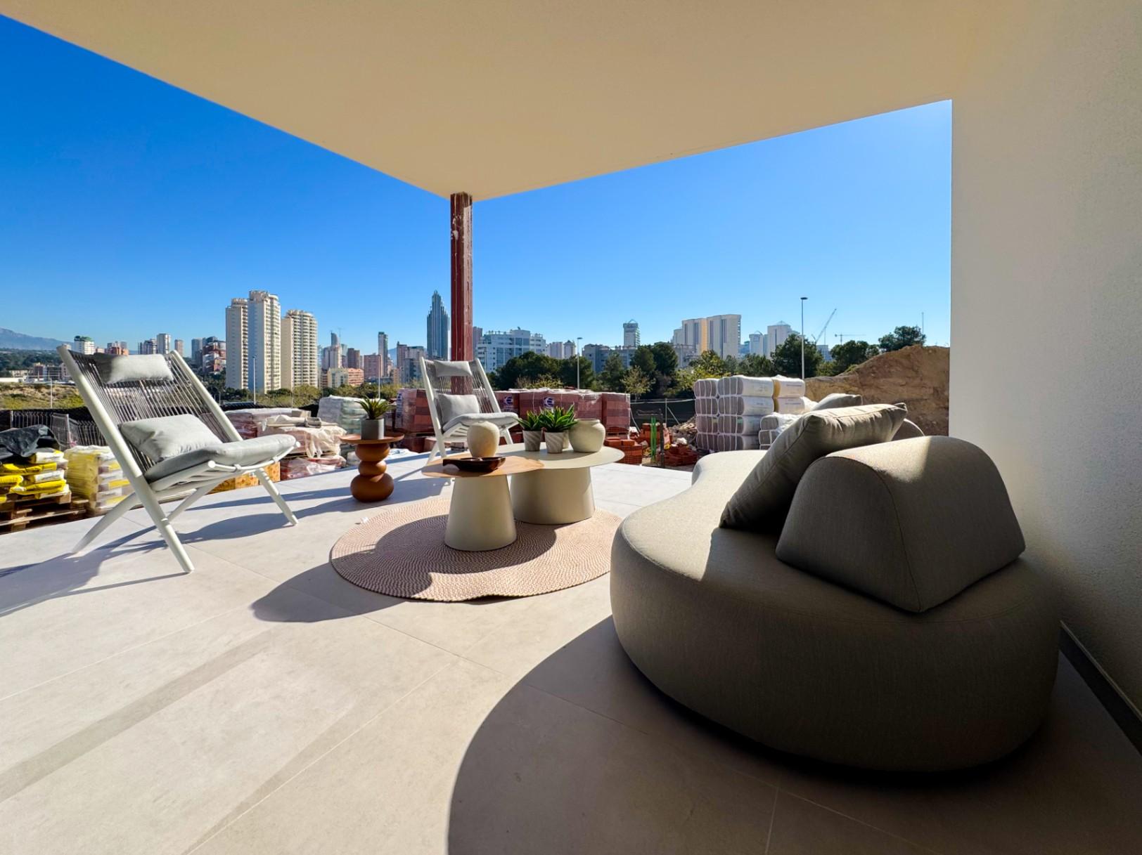 1370DA - Apartamentos nuevos contemporáneos cerca de la playa Cala de Finestrat