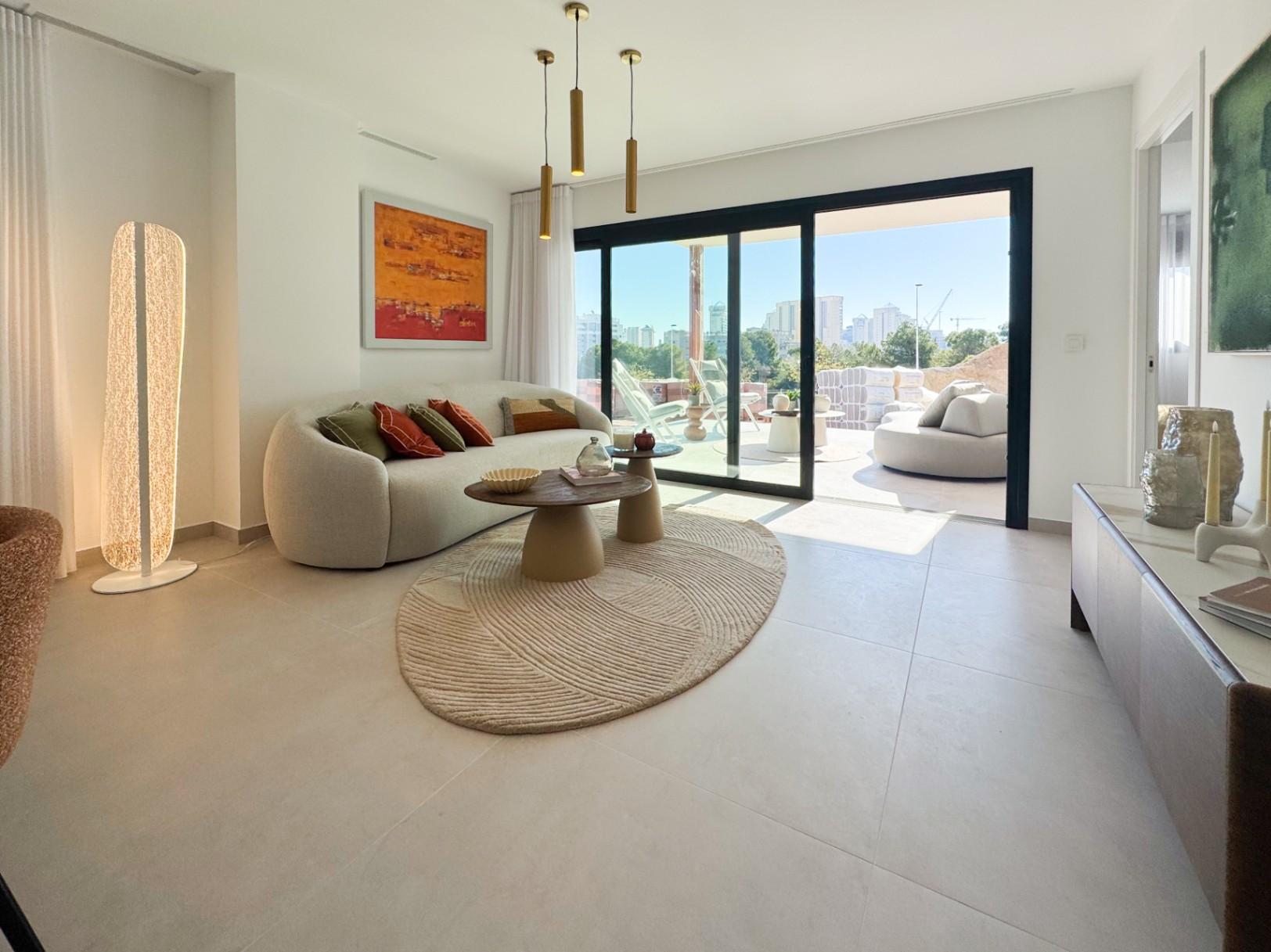 1370DA - Apartamentos nuevos contemporáneos cerca de la playa Cala de Finestrat