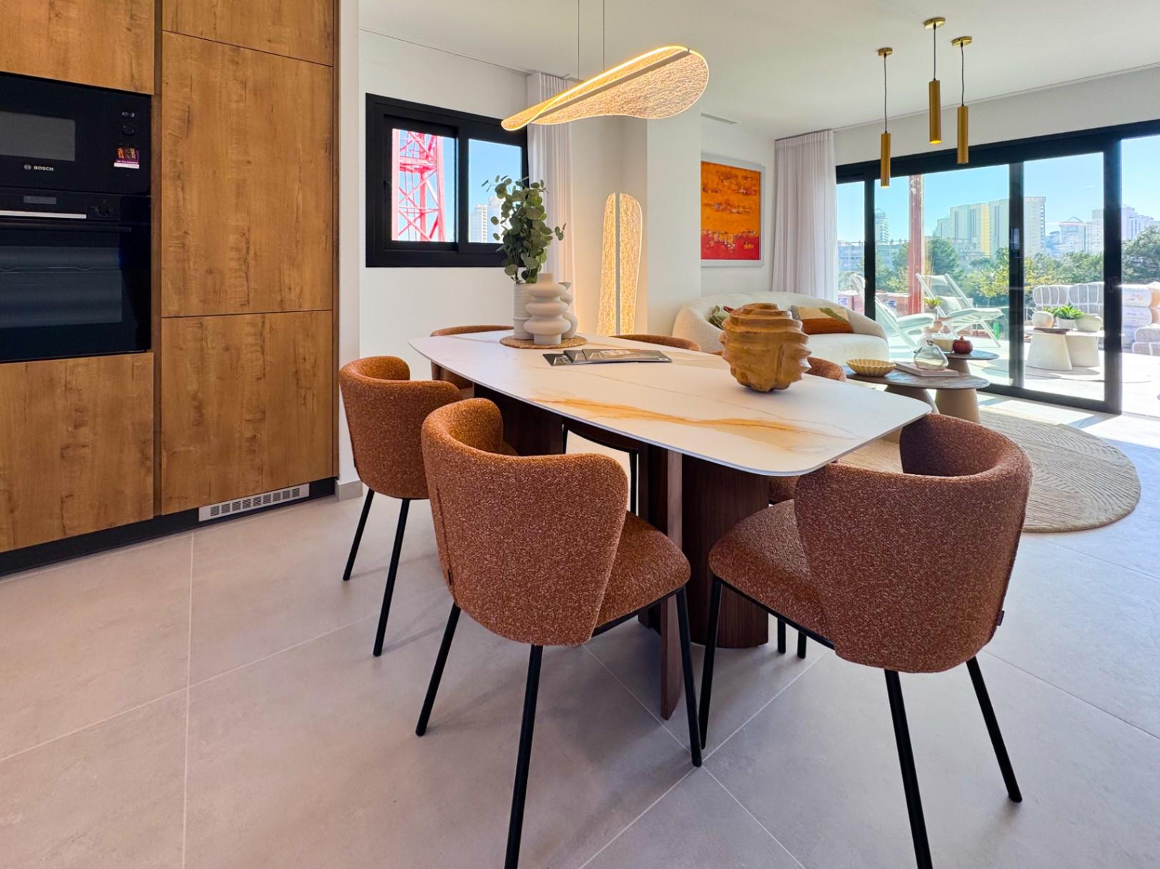 1370DA - Apartamentos nuevos contemporáneos cerca de la playa Cala de Finestrat