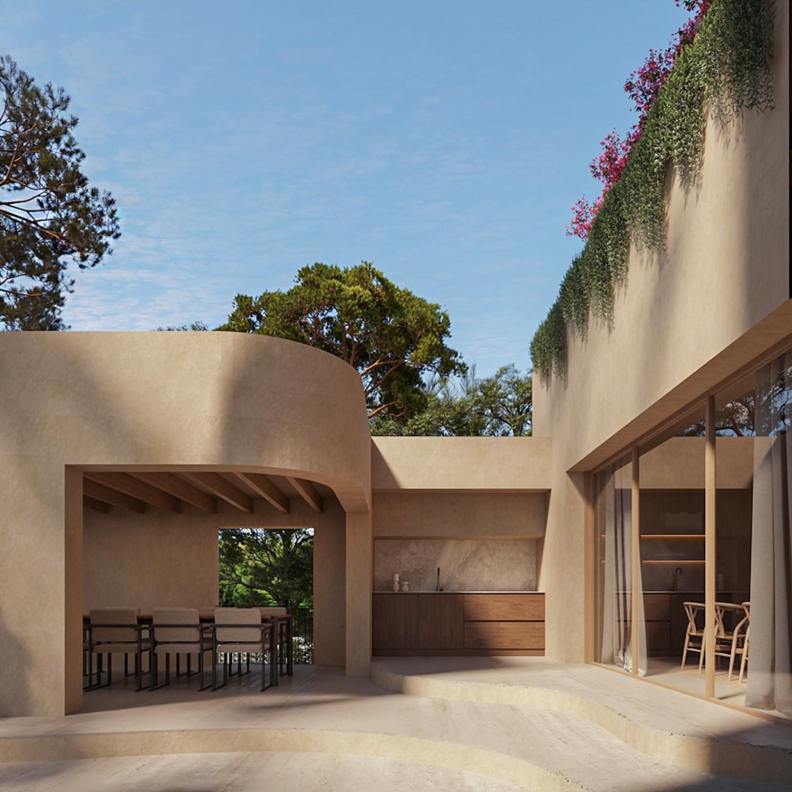 1381NS - Einzigartige Designer-Villa mit Panoramablick auf das Meer in Altea Hills