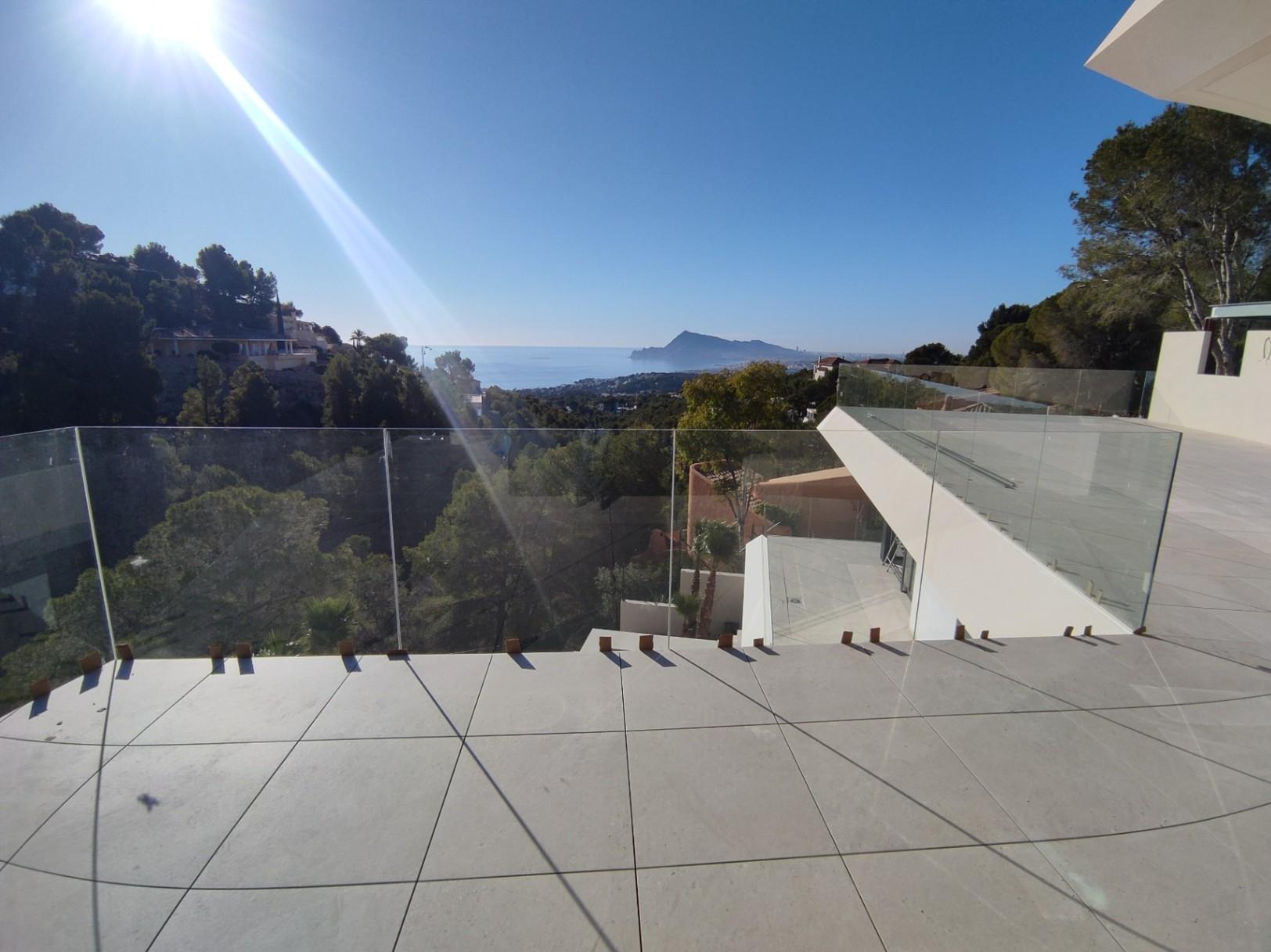 1383DA - Villa de luxe contemporaine avec vue panoramique sur la mer à Altea la Vella