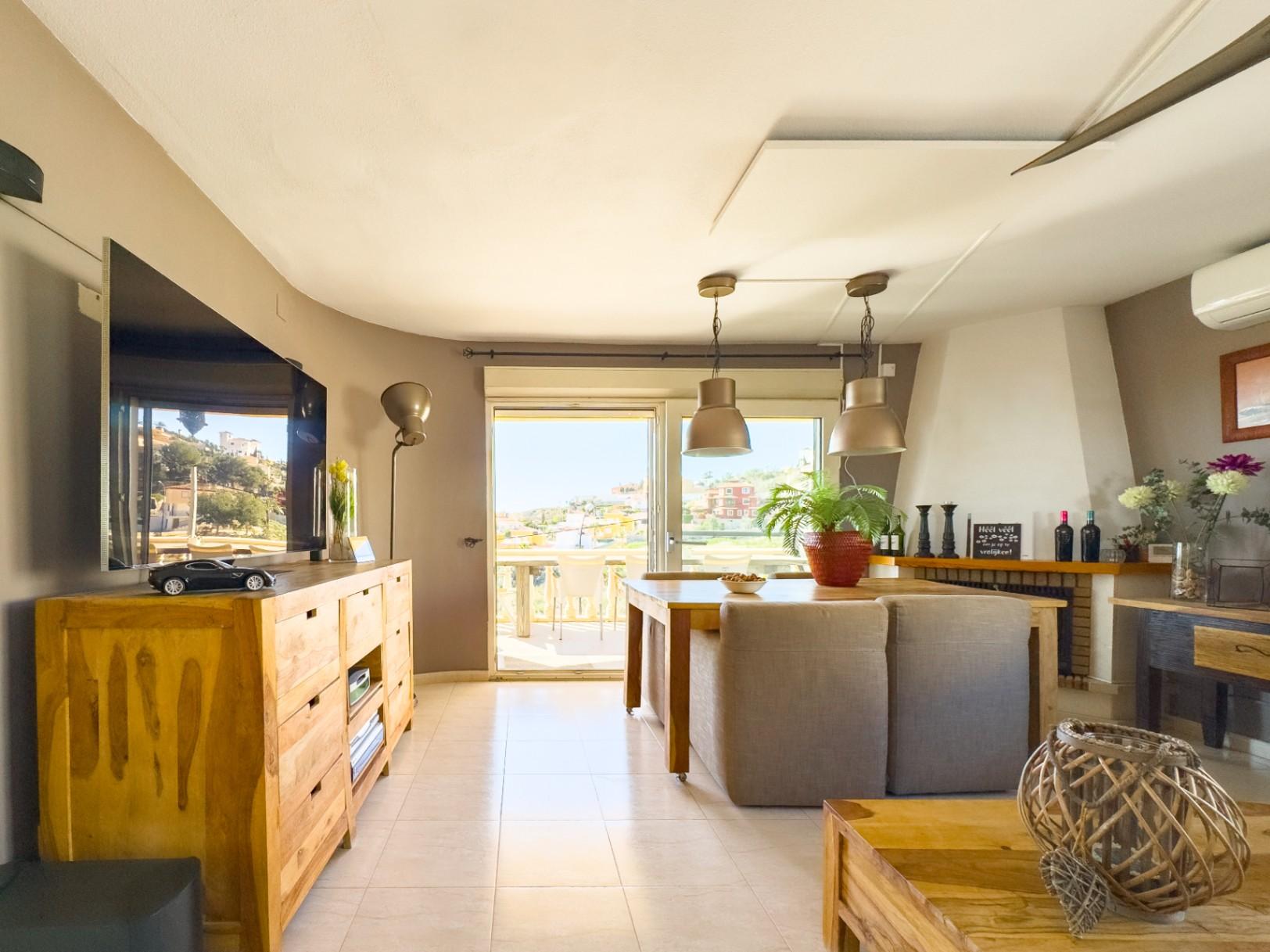1386DA - Villa Mediterránea con Vistas al Mar, a Poca Distancia de la Playa, en Cala D'or, Campello