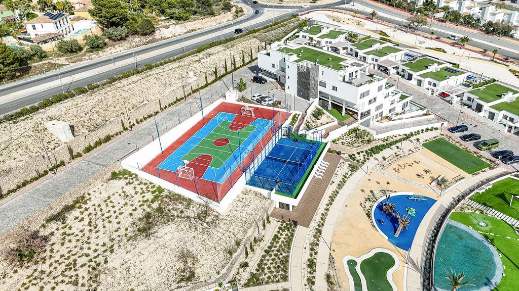 1393NS - Keyready: Exclusives modernes Penthouse im mediterranen Stil mit panoramicem Meerblick in Finestrat
