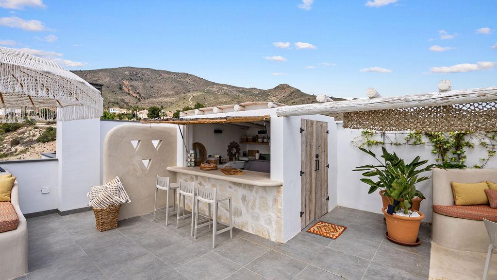 1393NS - Keyready: Exclusives modernes Penthouse im mediterranen Stil mit panoramicem Meerblick in Finestrat