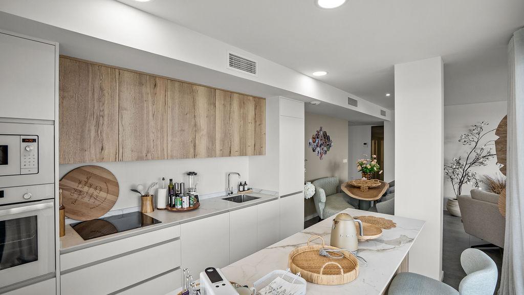 1393NS - Keyready: Exclusives modernes Penthouse im mediterranen Stil mit panoramicem Meerblick in Finestrat