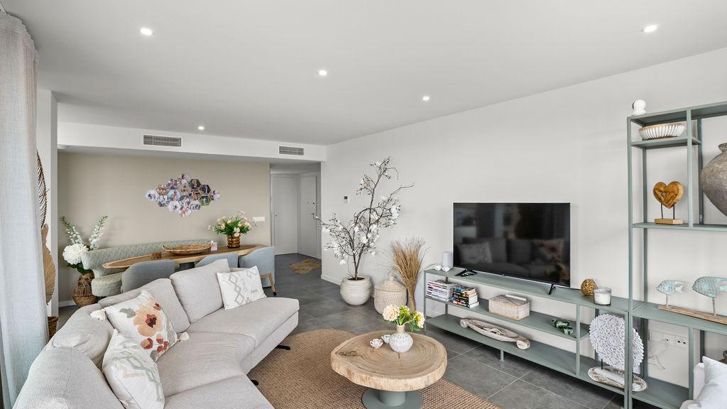 1393NS - Keyready: Exclusives modernes Penthouse im mediterranen Stil mit panoramicem Meerblick in Finestrat