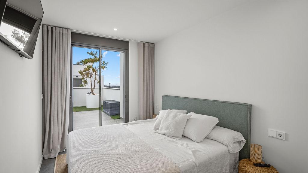 1393NS - Keyready: Exclusives modernes Penthouse im mediterranen Stil mit panoramicem Meerblick in Finestrat