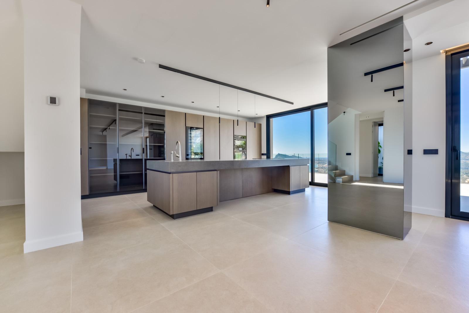 1397DA - Villa moderne de 4 chambres avec vue panoramique sur la mer à Altea Hills