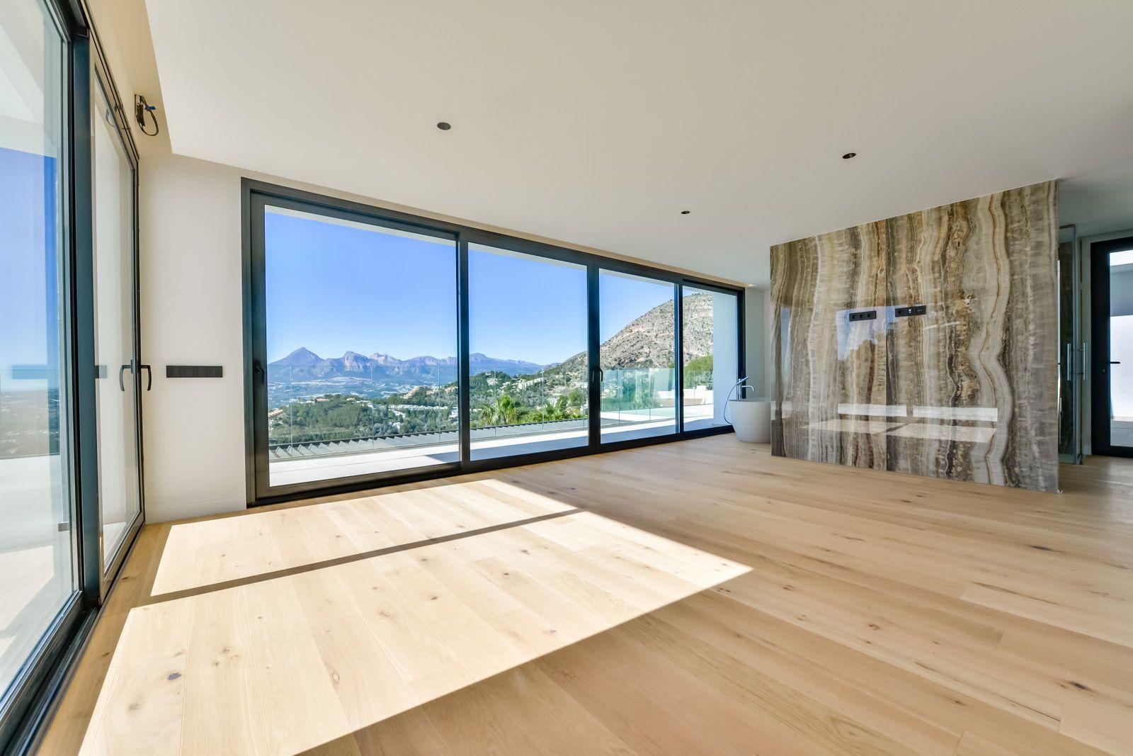 1397DA - Villa moderne de 4 chambres avec vue panoramique sur la mer à Altea Hills