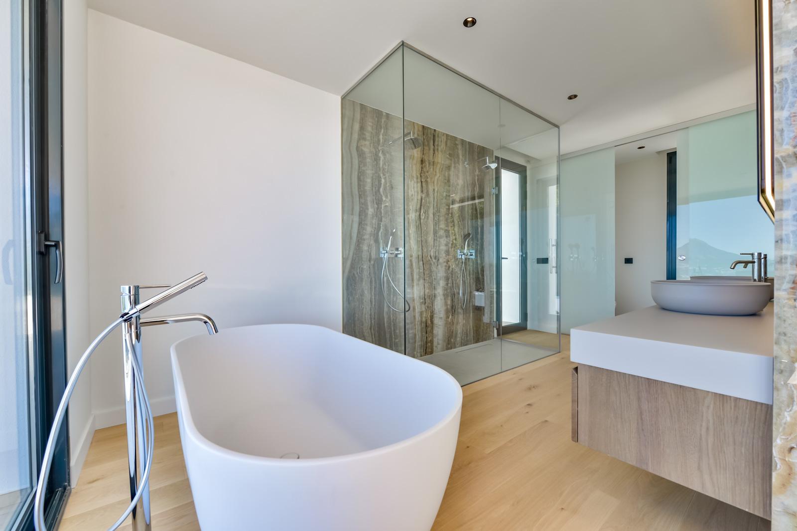 1397DA - Villa moderne de 4 chambres avec vue panoramique sur la mer à Altea Hills