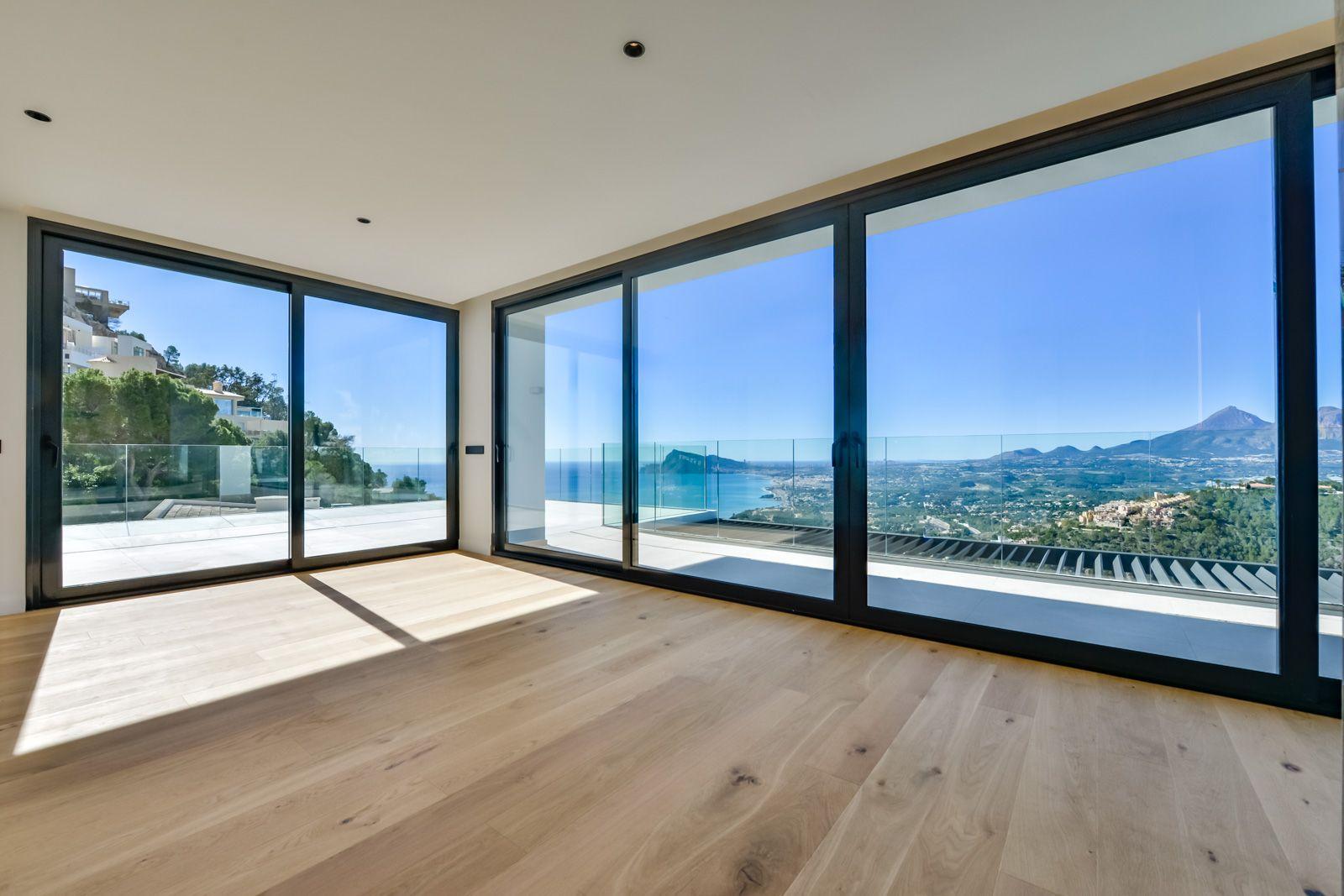 1397DA - Villa moderne de 4 chambres avec vue panoramique sur la mer à Altea Hills