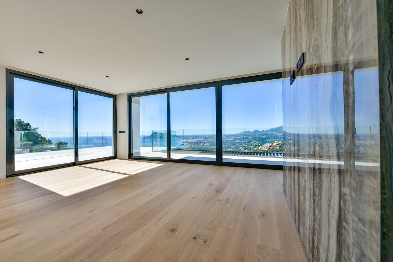 1397DA - Villa moderne de 4 chambres avec vue panoramique sur la mer à Altea Hills