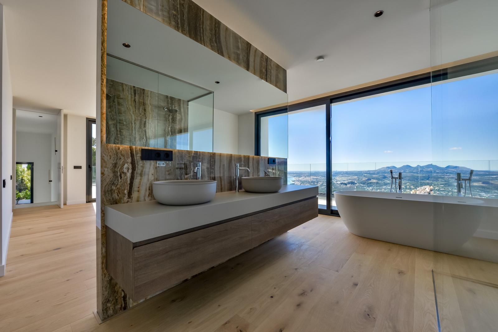 1397DA - Villa moderne de 4 chambres avec vue panoramique sur la mer à Altea Hills