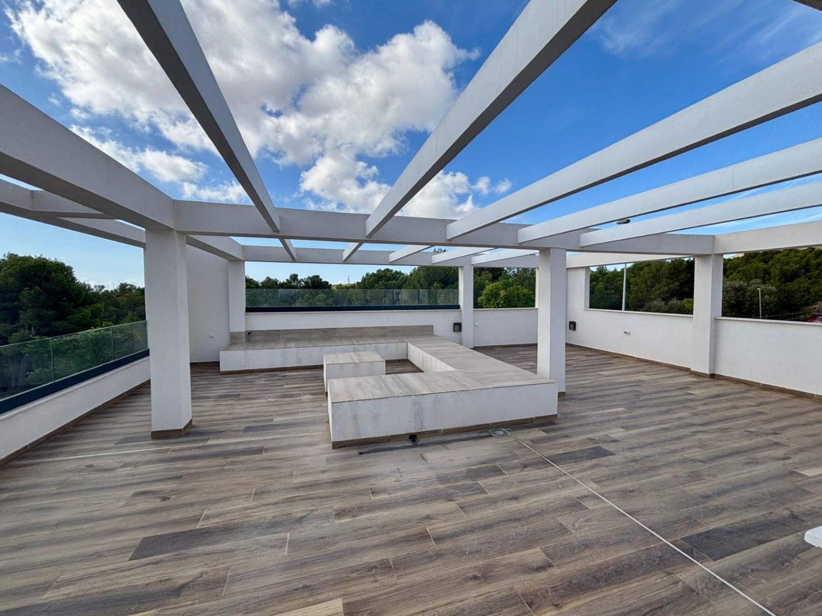 1398NS - Villa contemporaine de 5 chambres avec vue sur la mer et les montagnes à Polop de la Marina