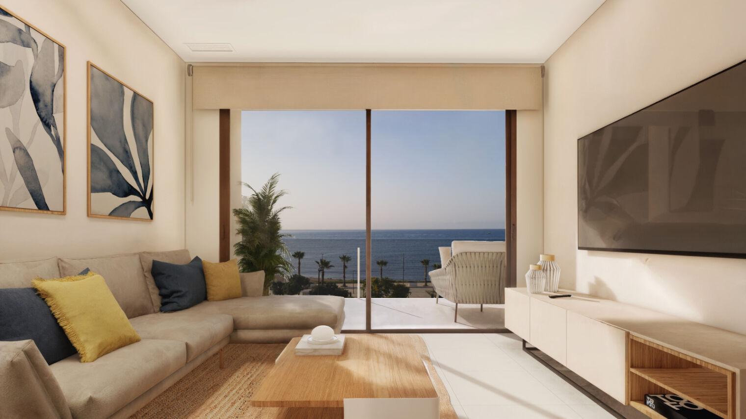 1402DA - Appartementos en primera línea de mar con vistas al Mediterráneo en Villajoyosa
