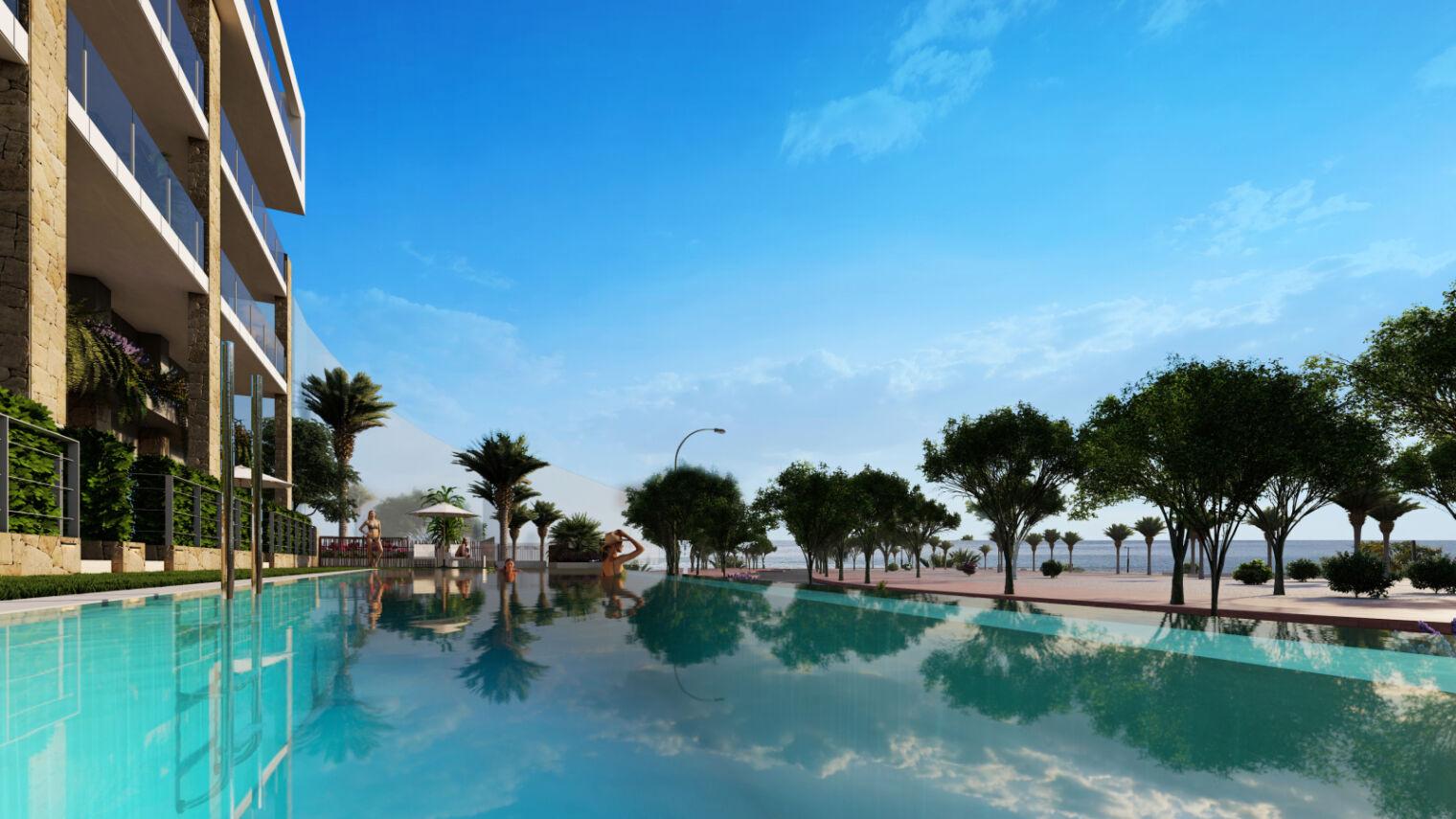 1402DA - Appartementos en primera línea de mar con vistas al Mediterráneo en Villajoyosa