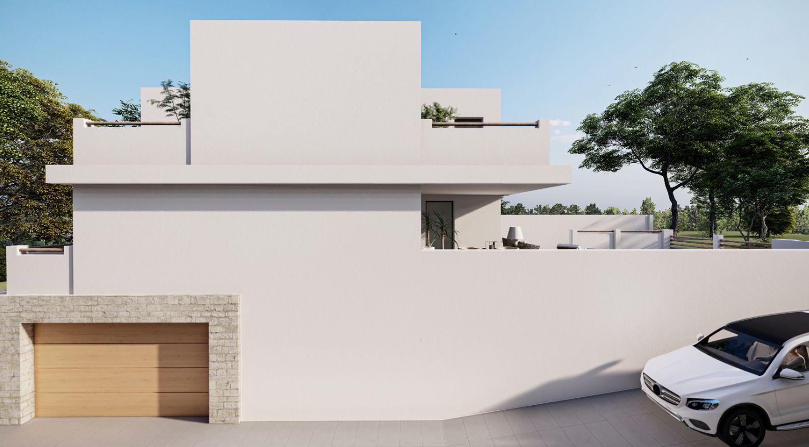 1401DA - Villas contemporaines écologiques de luxe avec vues panoramiques sur la mer à Alfaz del Pi
