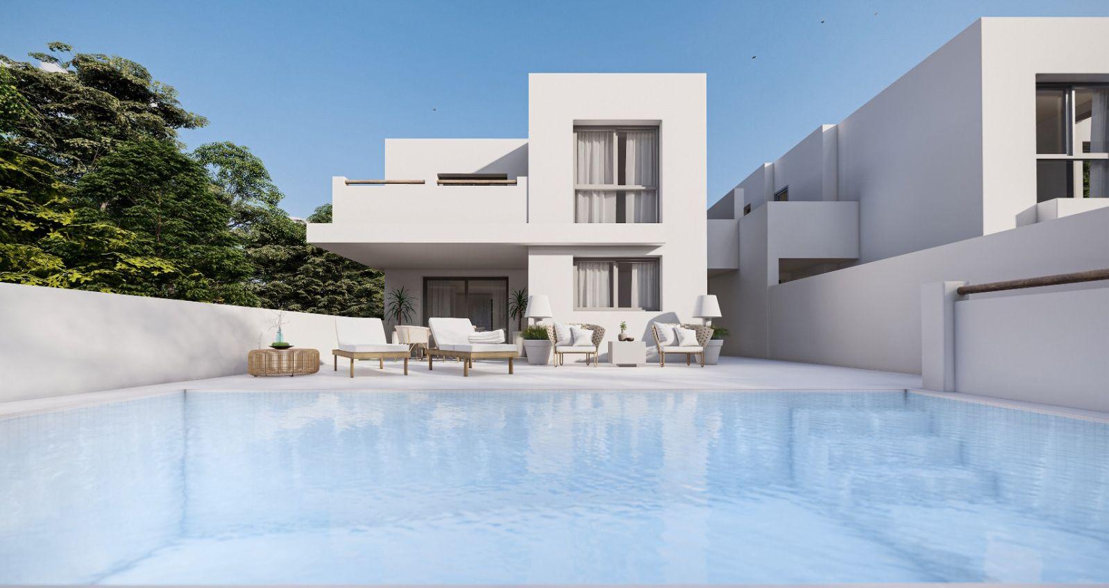 1401DA - Villas contemporaines écologiques de luxe avec vues panoramiques sur la mer à Alfaz del Pi