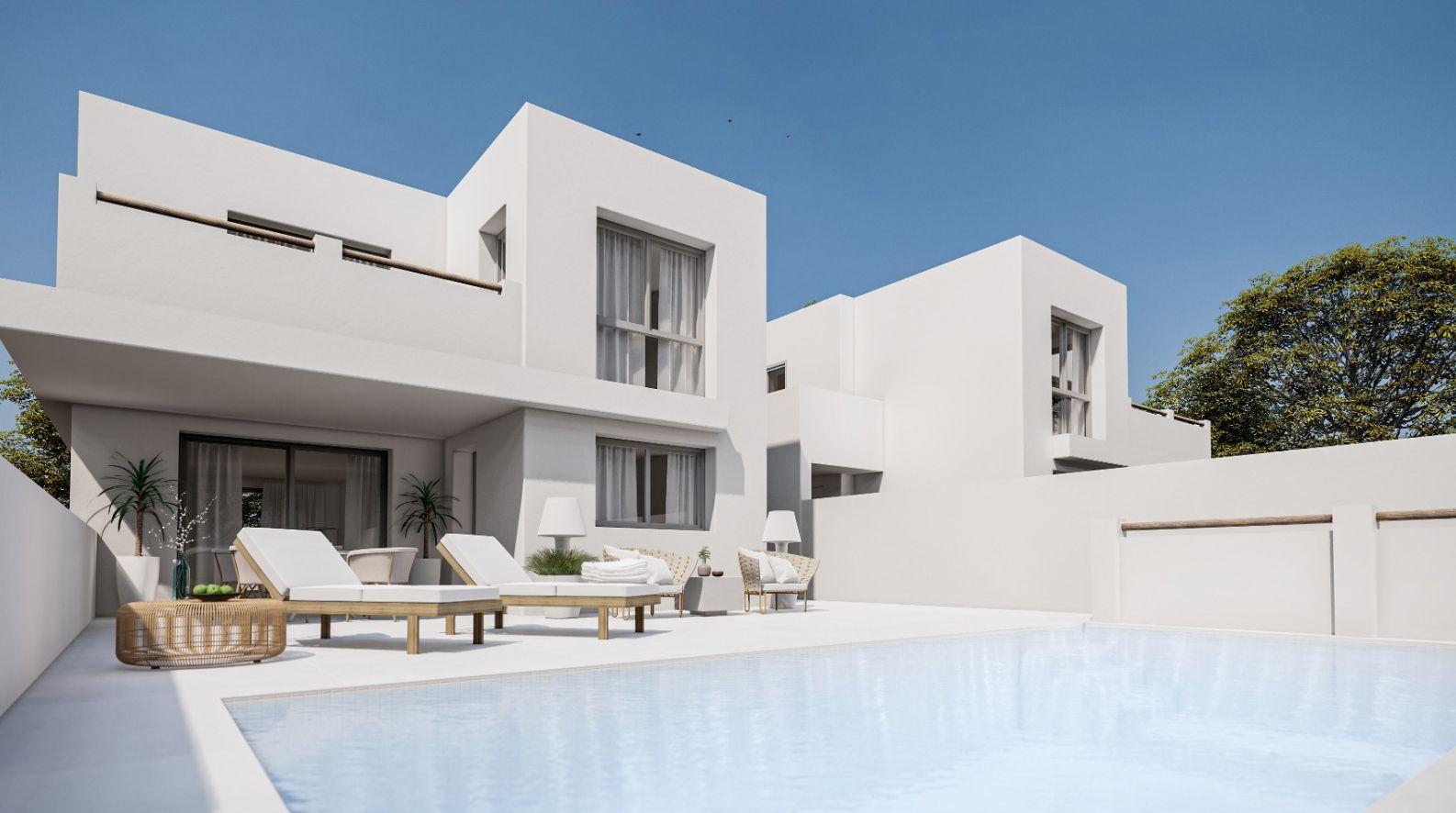 1401DA - Villas contemporaines écologiques de luxe avec vues panoramiques sur la mer à Alfaz del Pi