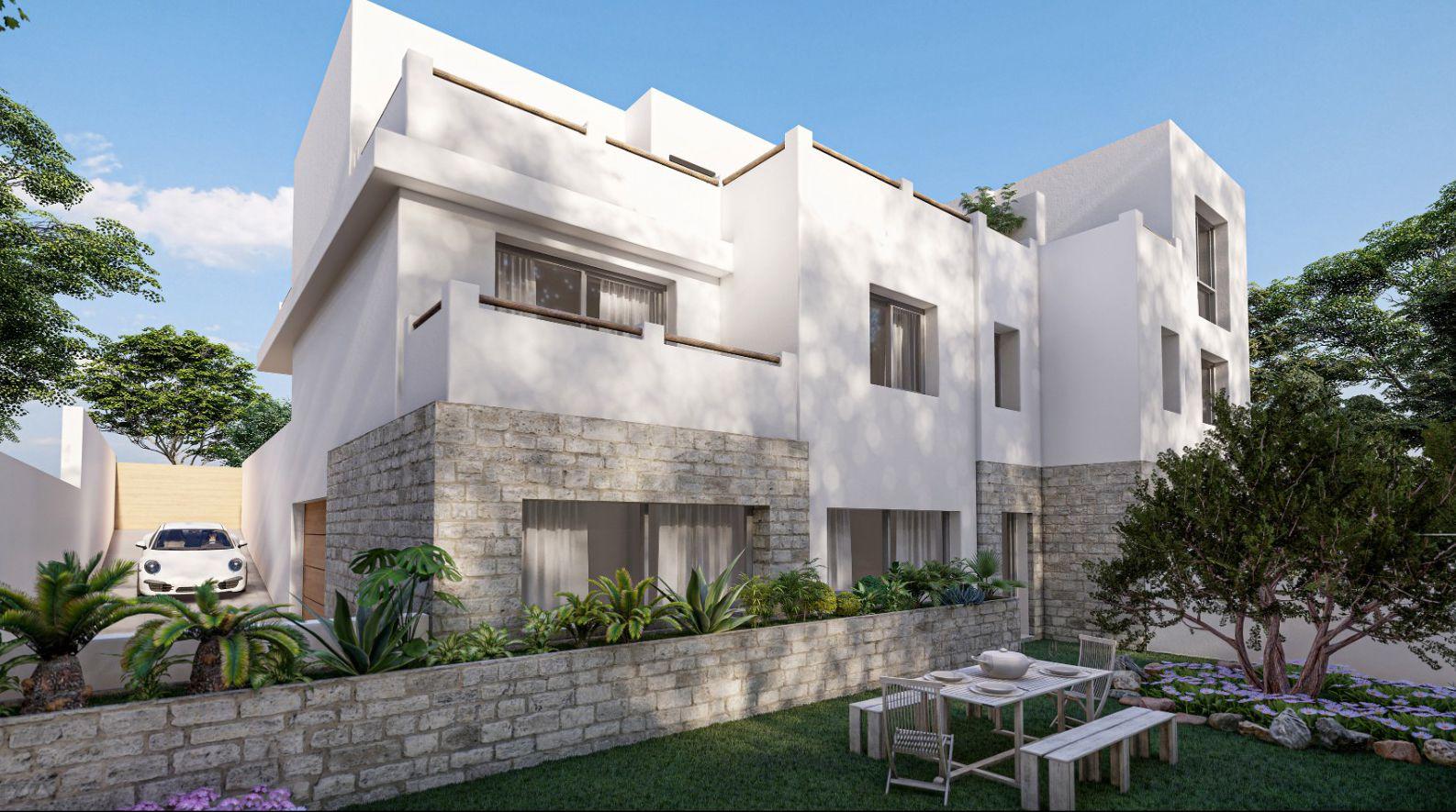 1401DA - Villas contemporaines écologiques de luxe avec vues panoramiques sur la mer à Alfaz del Pi