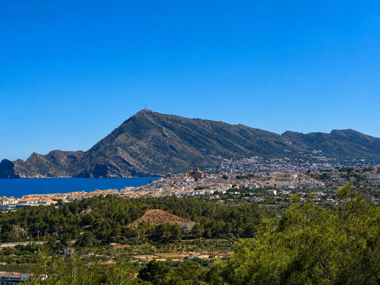 1404DR - Villa avec vues panoramiques dans un emplacement superbe près du parcours de golf d'Altea.