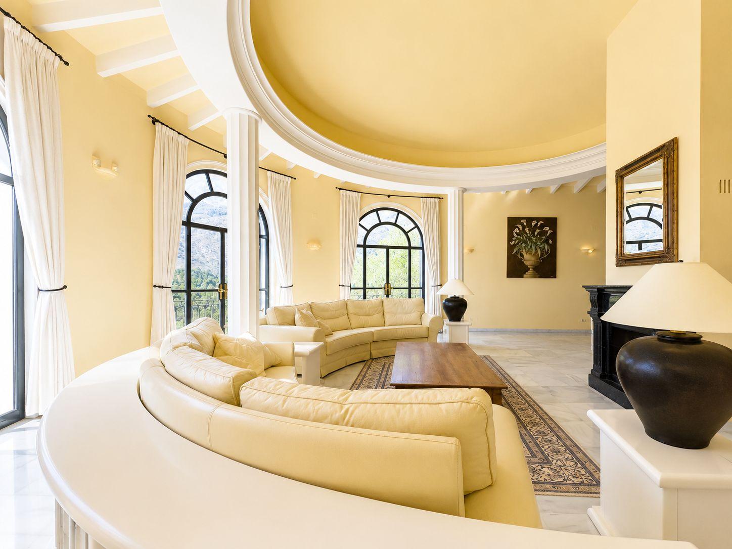 1404DR - Villa avec vues panoramiques dans un emplacement superbe près du parcours de golf d'Altea.