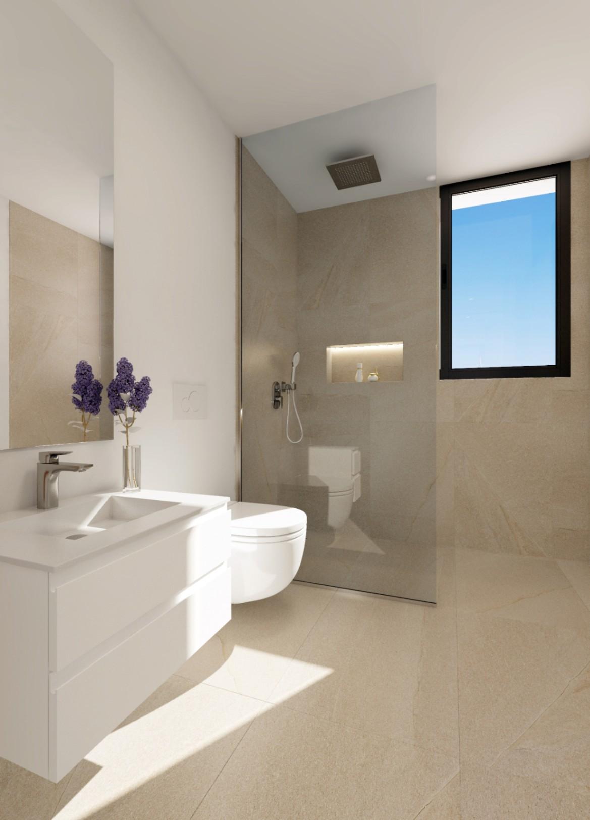 1406DA - Moderna villa de nueva construcción en Sierra Cortina, Finestrat
