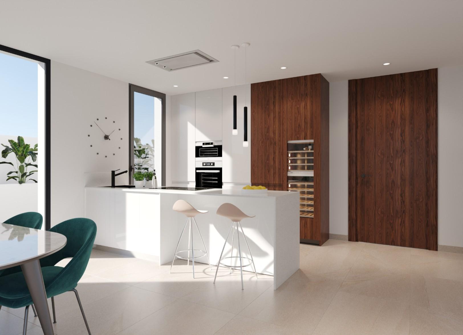 1406DA - Moderna villa de nueva construcción en Sierra Cortina, Finestrat