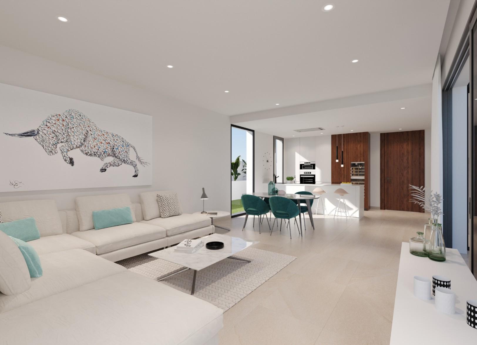 1406DA - Moderna villa de nueva construcción en Sierra Cortina, Finestrat