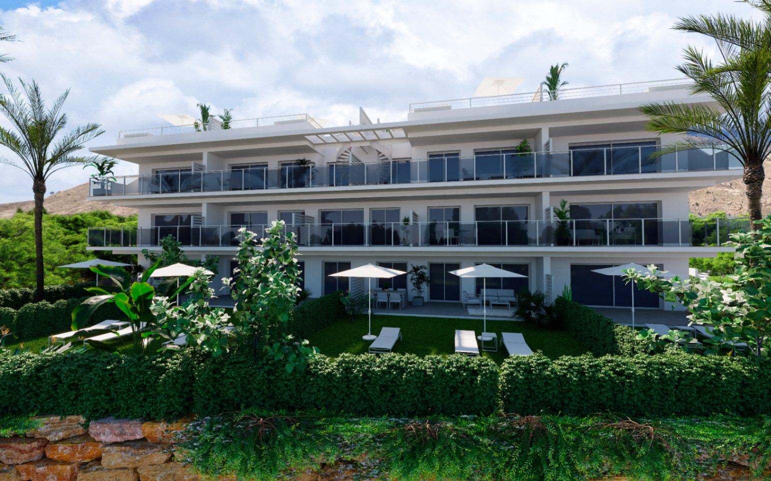 1408DA - Moderne appartementen en duplexwoningen op een toplocatie aan de Costa Blanca in Finestrat.