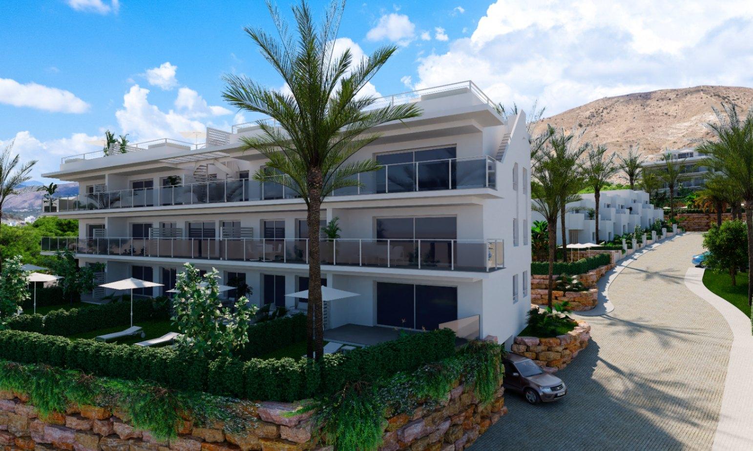 1408DA - Moderne appartementen en duplexwoningen op een toplocatie aan de Costa Blanca in Finestrat.
