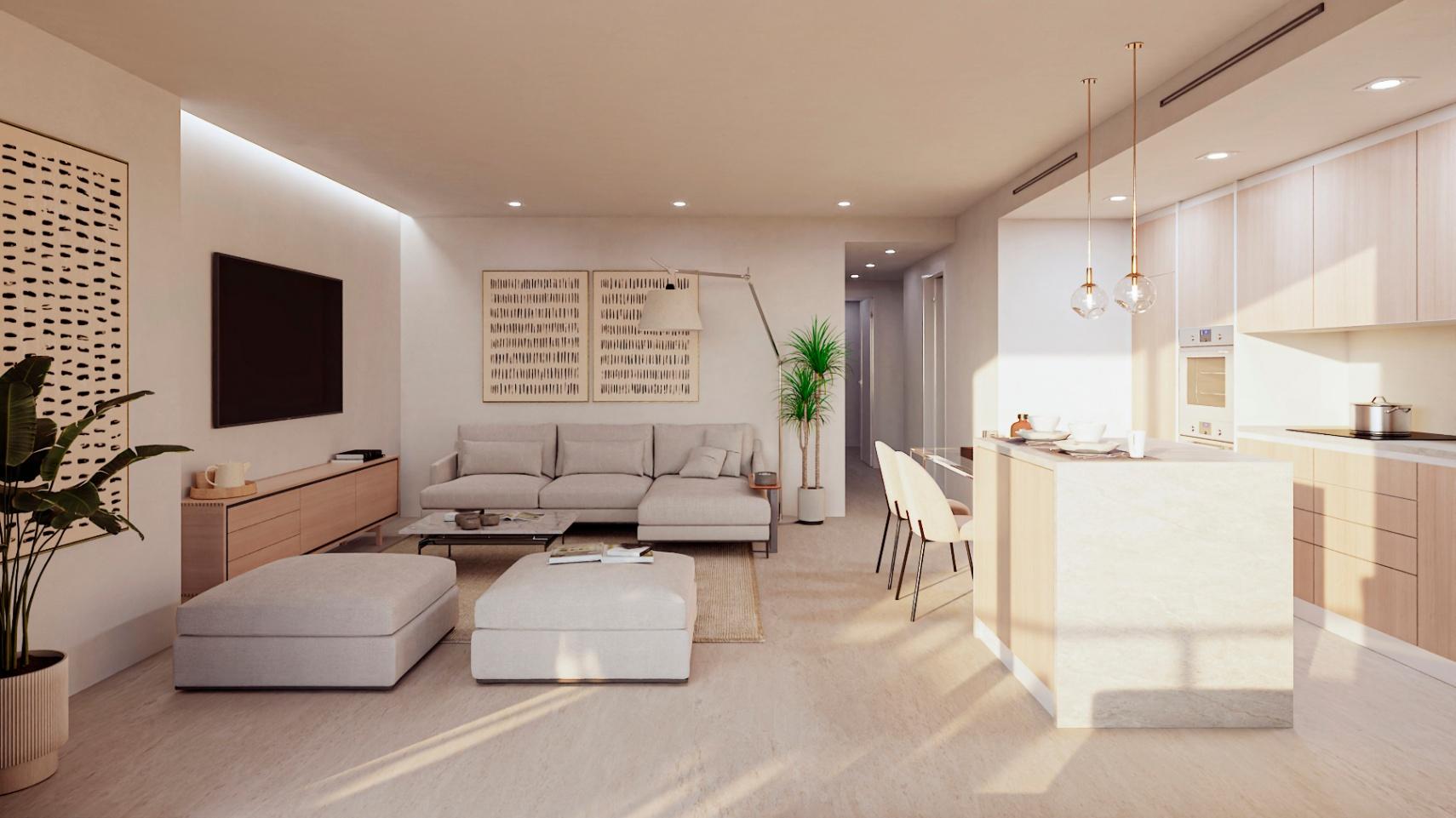 1408DA - Moderne appartementen en duplexwoningen op een toplocatie aan de Costa Blanca in Finestrat.