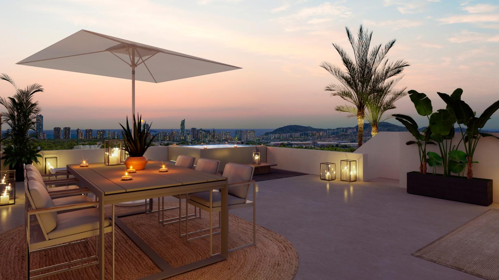 1408DA - Moderne appartementen en duplexwoningen op een toplocatie aan de Costa Blanca in Finestrat.