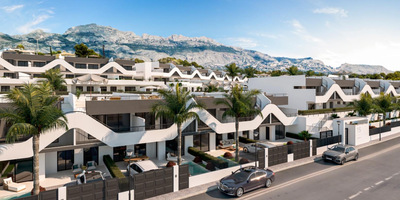 1407DA - Appartements contemporains avec espaces extérieurs privés dans un cadre paisible et en hauteur.