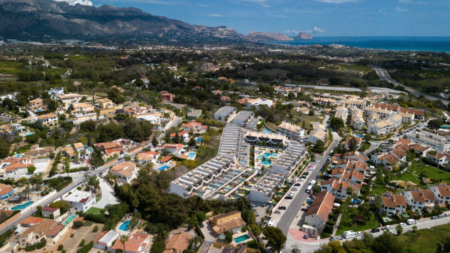 1407DA - Appartements contemporains avec espaces extérieurs privés dans un cadre paisible et en hauteur.