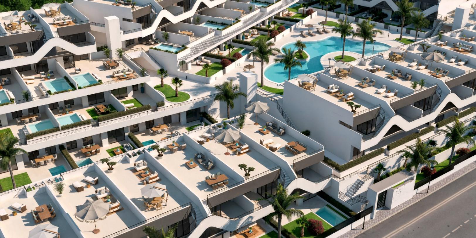 1407DA - Appartements contemporains avec espaces extérieurs privés dans un cadre paisible et en hauteur.