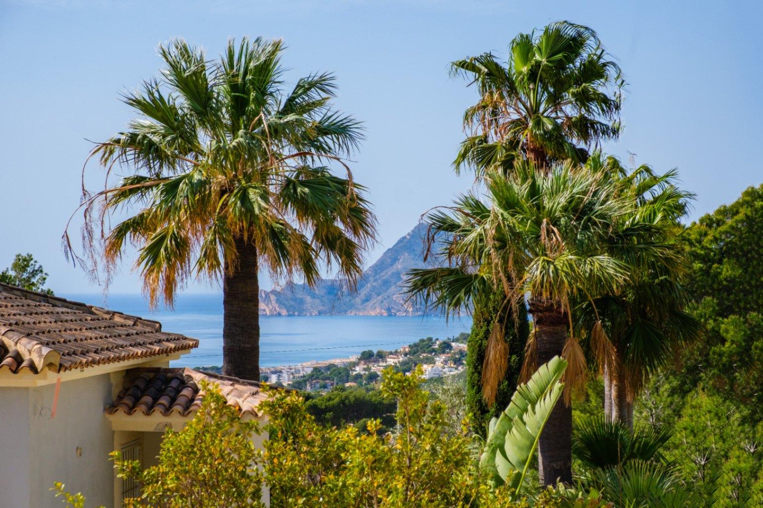 1415NS - Mittelmeer-Villa mit Meerblick und ibizenkischem Charme in Altea
