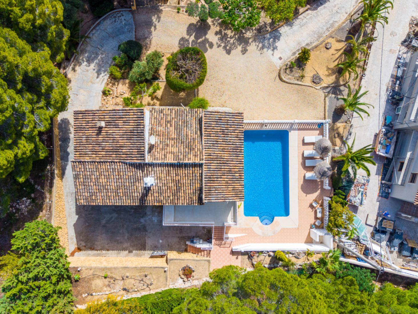 1415NS - Mittelmeer-Villa mit Meerblick und ibizenkischem Charme in Altea