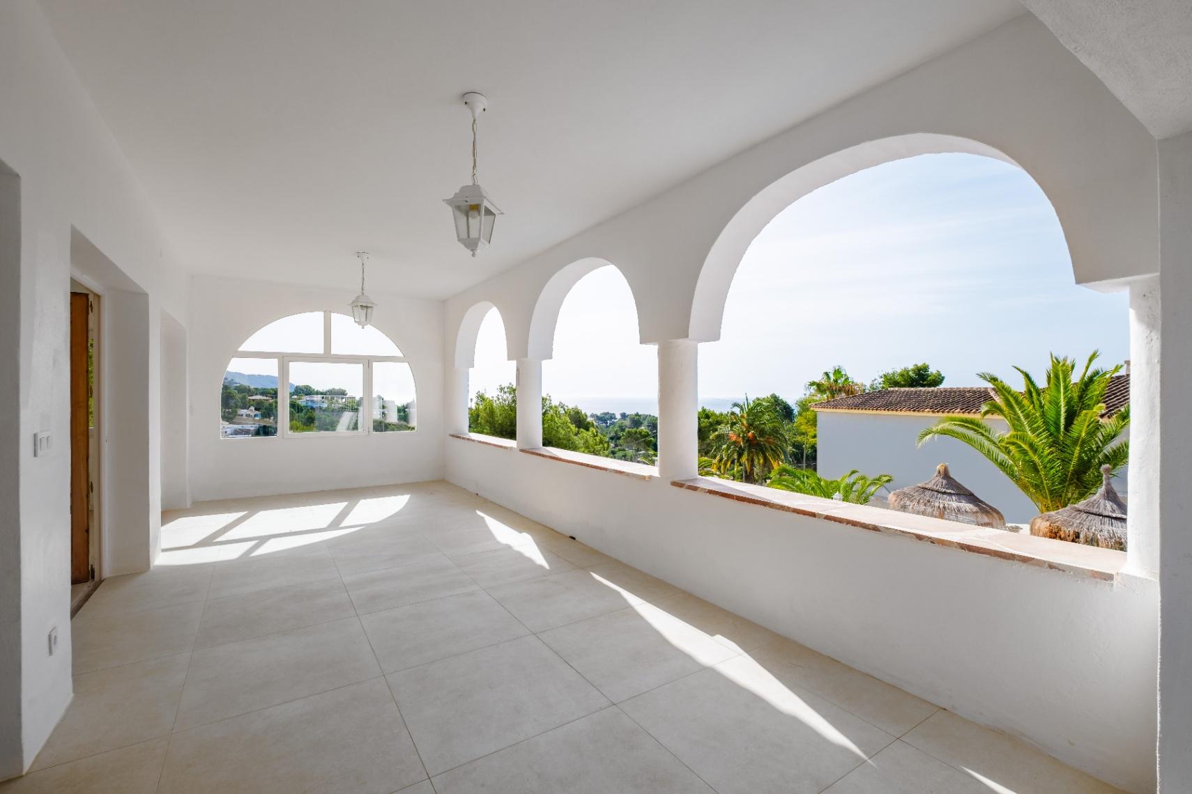 1415NS - Mittelmeer-Villa mit Meerblick und ibizenkischem Charme in Altea