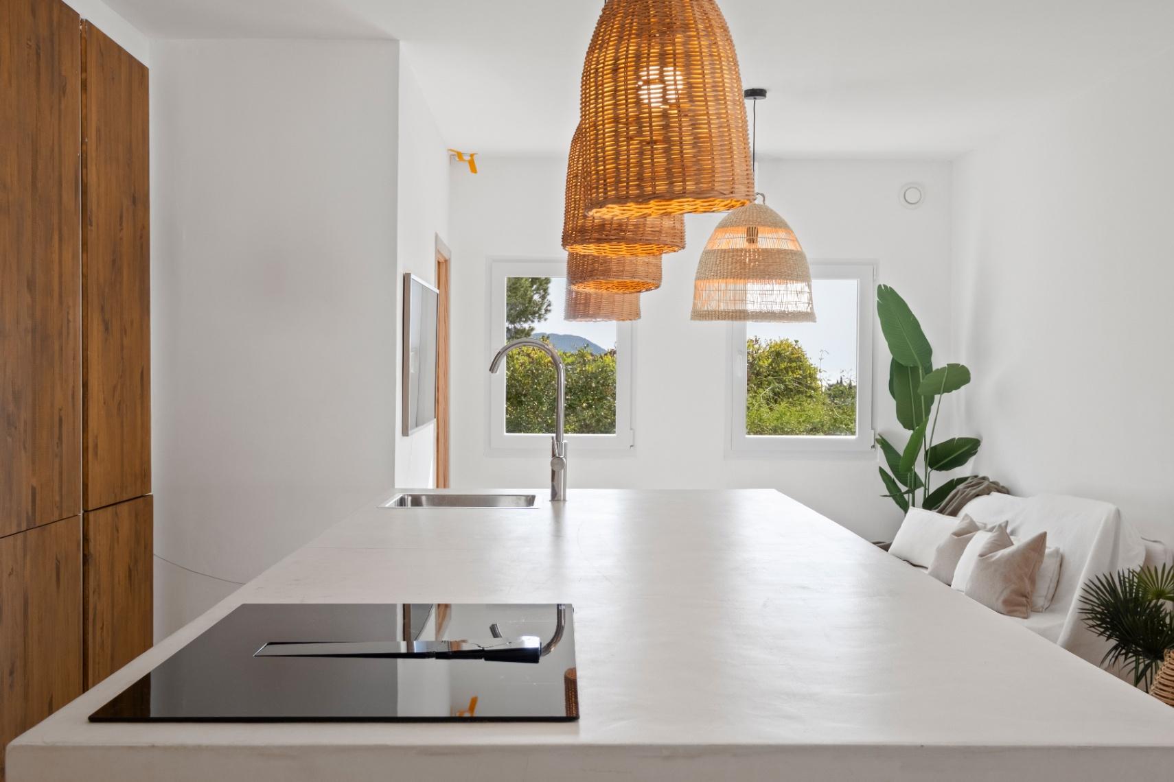 1415NS - Mittelmeer-Villa mit Meerblick und ibizenkischem Charme in Altea