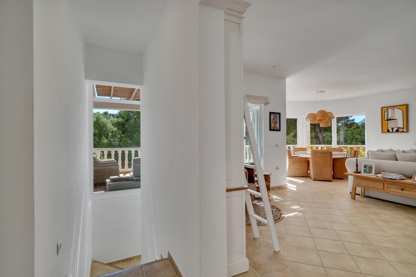 1416DA - Villa méditerranéenne avec piscine chauffée et intimité près de Altea Golf