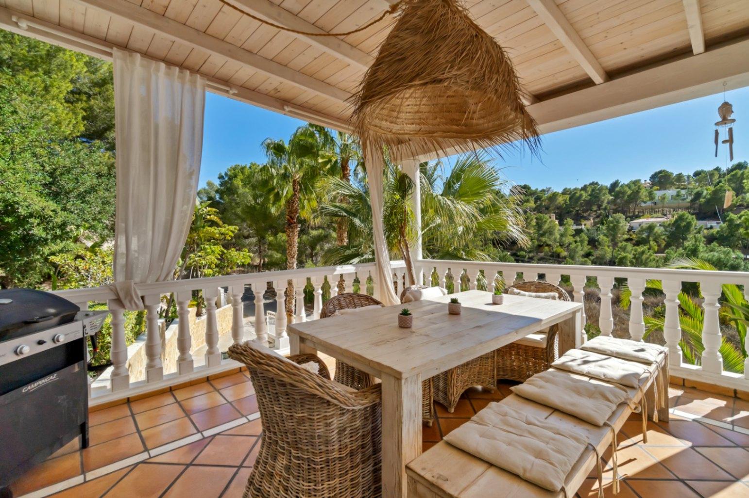 1416DA - Villa méditerranéenne avec piscine chauffée et intimité près de Altea Golf