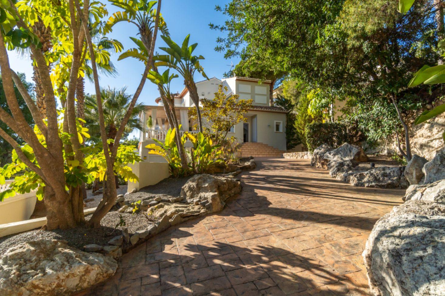 1416DA - Villa méditerranéenne avec piscine chauffée et intimité près de Altea Golf