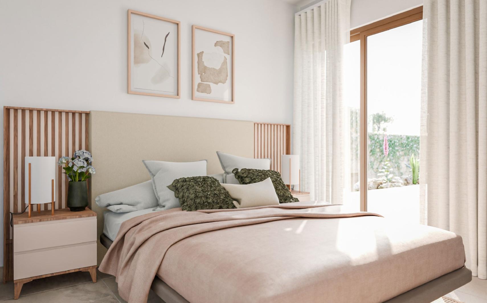 1424DA - Nuevas villas de 3 dormitorios con vistas al mar y a la montaña en un entorno elevado de Finestrat