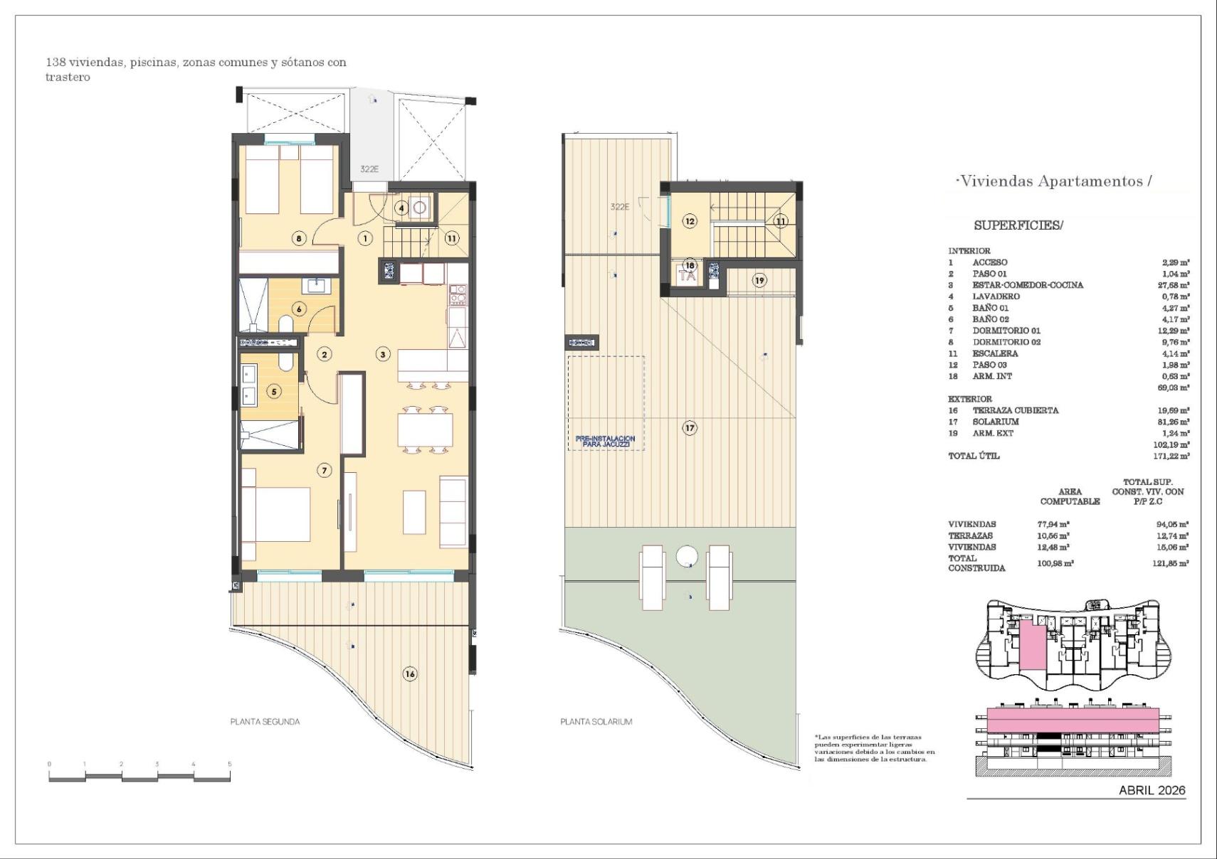 1425DA - Eigentijdse appartementen in Finestrat waar iedere dag begint met rust, licht en het gevoel dat u thuis bent