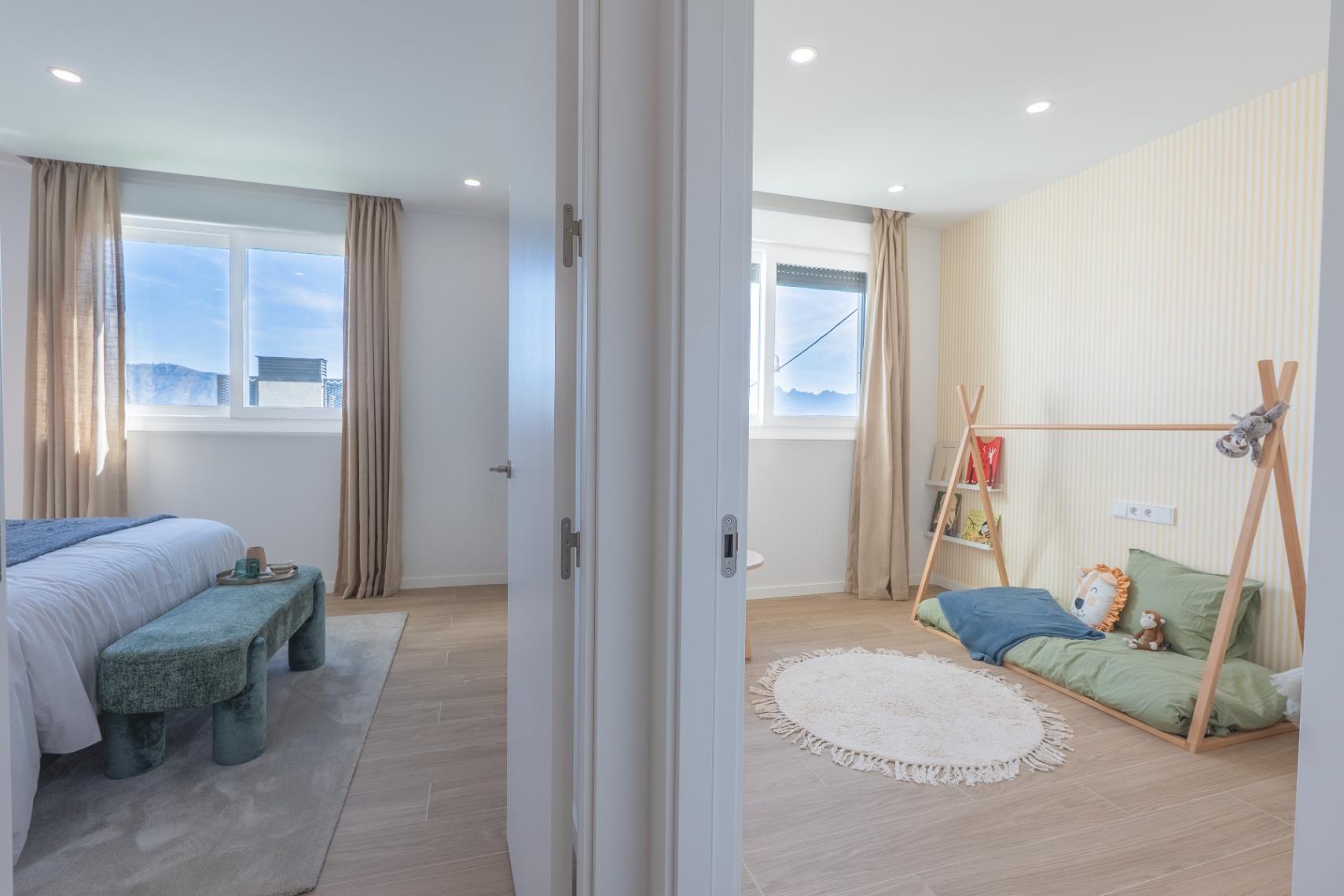 1431DA - Villa moderne avec quatre chambres et piscine privée à Polop