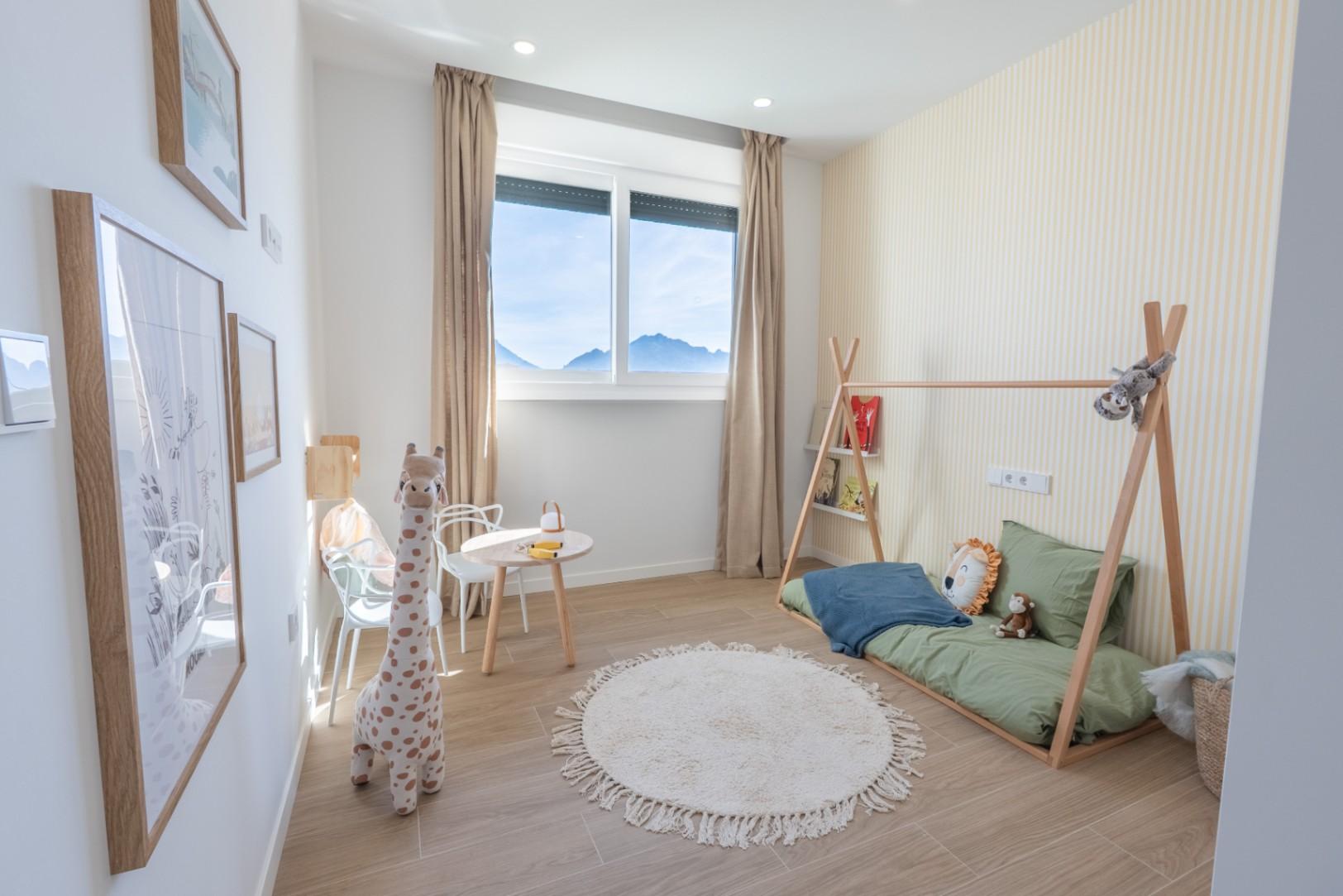 1432DA - Villa de plain-pied avec grand espace de vie et piscine privée à Polop.